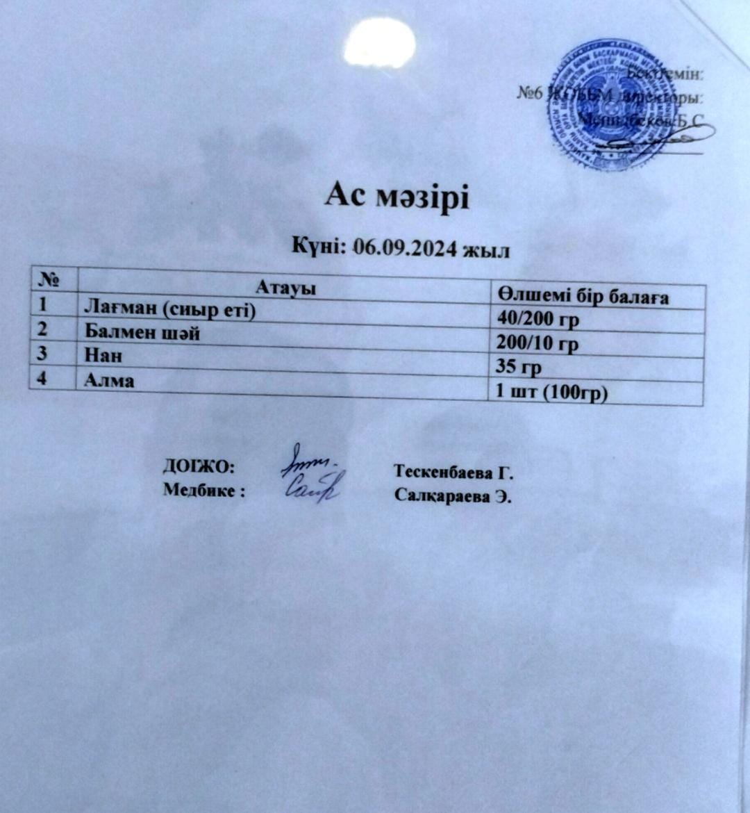 ас мәзірі